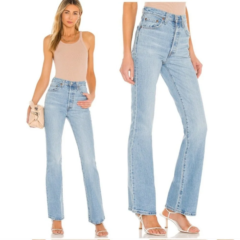 Levi's Ribcage Flare Bootcut Jeans - Picture 5 of 13